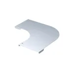 Крышка на угол горизонтальный 90 градусов 300, 1,2 мм, цинк-ламель, в комплекте с крепежными элементами необходимыми для монтажа