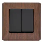 Valena LIFE Рамка 1 пост темное дерево универсальная