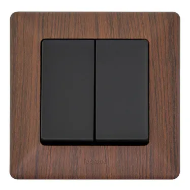 Valena LIFE Рамка 1 пост темное дерево универсальная