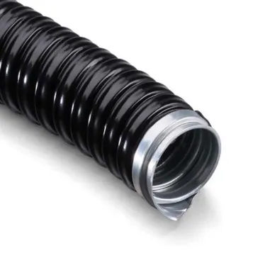 Металлорукав в ПВХ изоляции МРПИнг-38 (бухта 20 м/уп.) черный