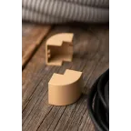 Угол внешний (25х16) (4 шт) Plast под светлое дерево