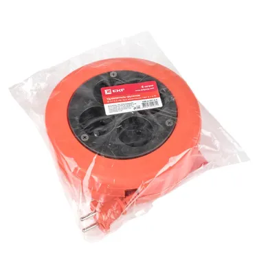 Удлинитель-рулетка 4x5 м без заземления ПВС 2x0.75 10А/2.3кВт PROxima