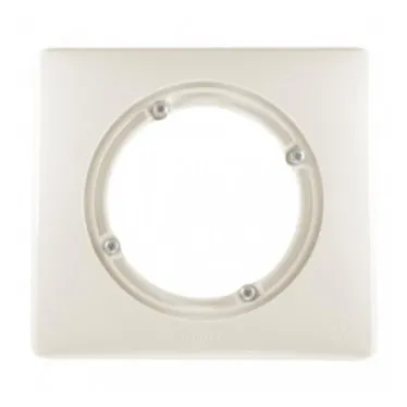 Рамка, однопостовая, IP44 слоновая кость