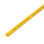 Термоусаживаемая трубка 8,0 4,0 мм, желтая, упаковка 50 шт. по 1 м, REXANT