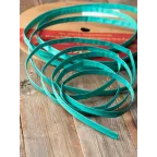 Трубка термоусаживаемая ТУТ нг 12/6 зелёная рулон PROxima