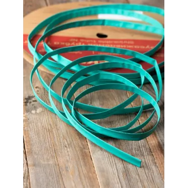 Трубка термоусаживаемая ТУТ нг 12/6 зелёная рулон PROxima