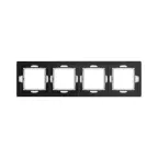 Рамка из натурального стекла, ''Avanti'', светло-зеленая, 8 модулей