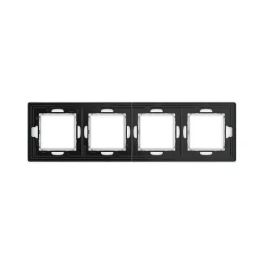 Рамка из натурального стекла, ''Avanti'', светло-зеленая, 8 модулей