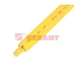 Термоусаживаемая трубка 15,0 7,5 мм, желтая, упаковка 50 шт. по 1 м, REXANT