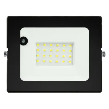 Прожектор светодиодный ДО-30W LPR-041-1-65K-030 30Вт 2100Лм 6500К датчик движения нерегулируемый 139x104x35