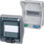 Щиток Ip65 6 модулей с шинками N+Pe Plexo 3