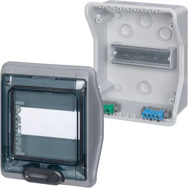 Щиток Ip65 6 модулей с шинками N+Pe Plexo 3