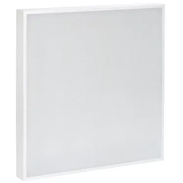 LIGHTING PRO Светильник светодиодный ДВО 2001D 40Вт 4000К IP40 588х588мм Грильято призма Dali IEK