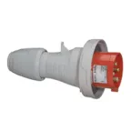 Вилка мобильная 32А 3К+H+З 380В IP67