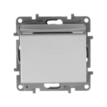 ETIKA Выключатель ключ-карта алюминий