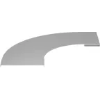 Крышка пов. лестн. LESTA 90град осн. 300мм R300