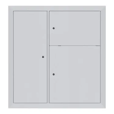 Щит этажный до 8 кв. без окна слаботочка слева (1000х950х150) EKF Basic