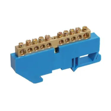 Шина N ноль на DIN-изоляторах ШНИ-6х9-18-Д-С