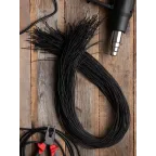 Термоусаживаемая трубка ТУТ нг 1.5/0.75 черная в отрезках по 1м PROxima