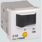 Connect Термомагнитный дифференциальный автомат 10A K45 45x45мм алюминий