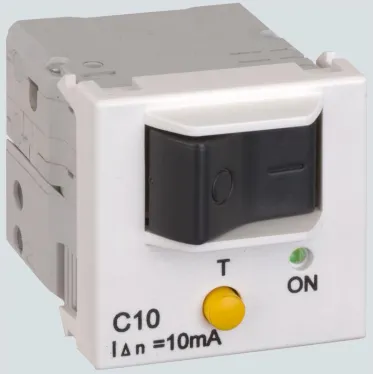 Connect Термомагнитный дифференциальный автомат 10A K45 45x45мм алюминий