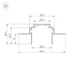 Профиль-держатель TEK-PLS-ZM-2000 (ARL, Алюминий)