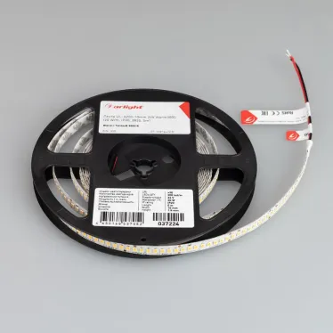 Лента UL-A200-10mm 24V Warm3000 (20 W/m, IP20, 2835, 5m) (, высок.эфф.150 лм/Вт)