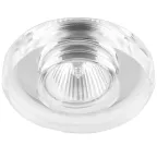 Светильник ИВО-50w 12в G5.3 серебро/серебро