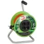 Удлинитель силовой RP-4e-3х1.0-30m на пластиковой катушке c заземлением 4 розетки 30м ПВС 3х1мм2