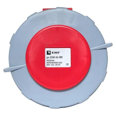 Розетка переносная 2342 3Р+РЕ 63А 380В IP67 PROxima
