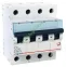 Выключатель автоматический четырехполюсный 63А C TX3 6кА