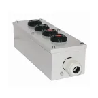 Пост управления ПКУ-15-21.141-54У2 (2хКЕ081/2(1з+1р) черная + 2хКЕ081/2(1з+1р) красная + PG-21)