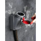 Розетка стационарная наружная 1352 3Р+РЕ+N 63А 380В IP67 PROxima