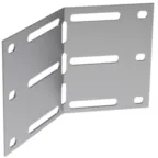 Соединитель угловой H200мм цинк-ламельный