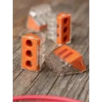 Клемма СМК 773-173 (с пастой) 3 отверстия 2.5-6.0мм2 (уп.50шт.) PROxima