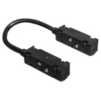 Коннектор питания TRM20-CPC-B угловой для магнитной трековой системы NOVA 48V черный