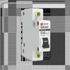 Выключатель автоматический однополюсный 10А С ВА47-29 4.5кА