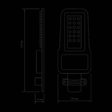 Светильник уличный консольный ДКУ 50 Вт 6000 лм 5000К AC 220В IP65 370х145х45мм широкая КСС Ш Qplus Gauss