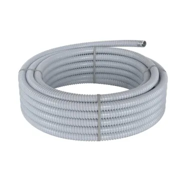 Металлорукав DN 35мм в ПВХ изоляции D внутреннний-35.0 мм D наружный- 41.0 (25 м) серый