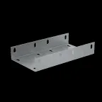 Соединительная пластина усиленная П-образная для лотка 50х200 мм ПЛЮС
