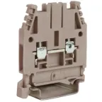 Клемма винтовая 2.5мм.кв. синяя