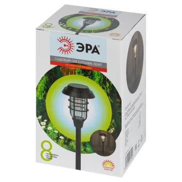 Светильник уличный ERASS12-03 на солнечной батарее садовый Лофт 1LED