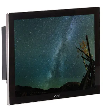 Панель оператора общепром. 17' емкостный экран, черная. Корпус: металл, 1хEthernet, 2хRS485/232, 2xUSB, аудио выход, 24В DC