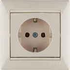 VALENA Рамка 1 пост слоновая кость