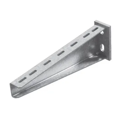 Консоль подвеса для высоких нагрузок, на поверхность, база 200, толщ. 3,0 мм, гальван. цинк