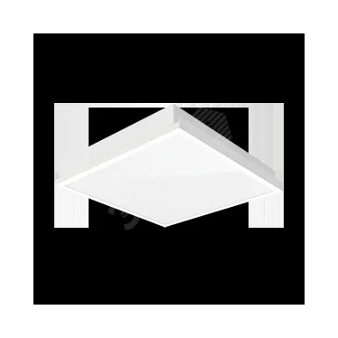 Светильник светодиодный V-Clip® 600*600*60 36Вт 4000К IP40 RAL9010 с равн. засвет. с рас.опал в/к БАП 1 час | V1-A1-07070-10AY0-4003640 | VARTON