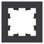 Рамка однопостовая ATLASDESIGN карбон