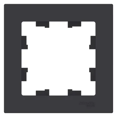 Рамка однопостовая ATLASDESIGN карбон