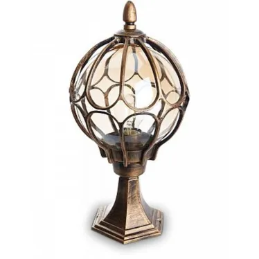 Светильник НТУ-60w столб-0.46м Е27 IP44 черное золото