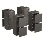 Комплект угловых элементов с пластиковыми заглушками, В -200 мм, 1 кмп -4 шт.